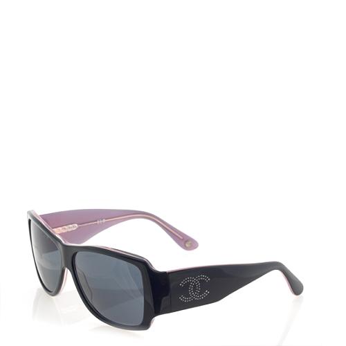 Chanel Crystal Embellished Sunglasses