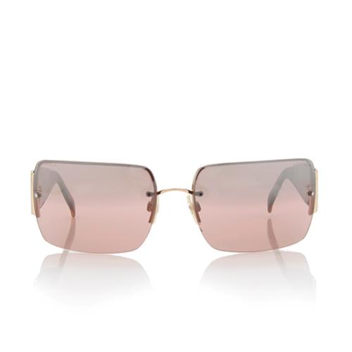 Chanel Crystal Logo Sunglasses
