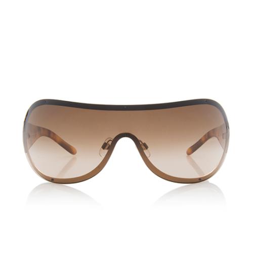 Chanel Crystal Shield Sunglasses
