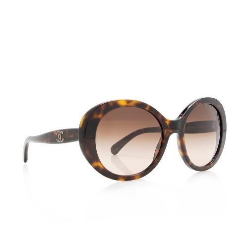 Chanel Oval Sunglasses