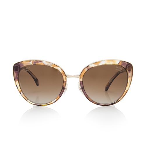 Chanel Polarized Butterfly Fall Sunglasses 