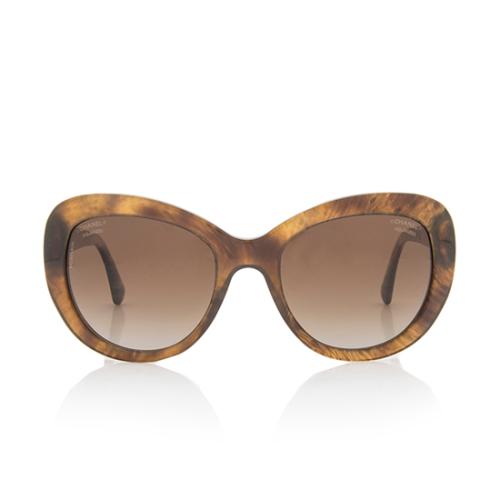 Chanel Polarized Butterfly Sunglasses