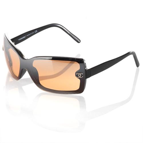 Chanel Rectangular Shield Sunglasses