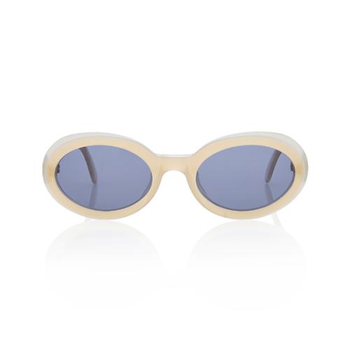 Chanel Vintage Oval Sunglasses, Chanel Sunglasses