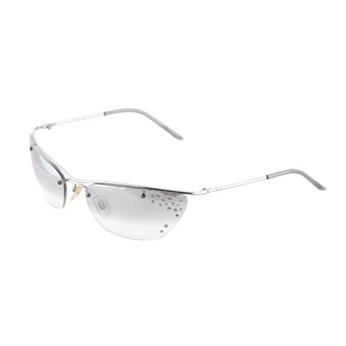 Dior Crystal Flash Rimless Sunglasses