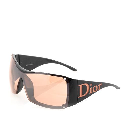 Dior Logo Arm Shield Sunglasses