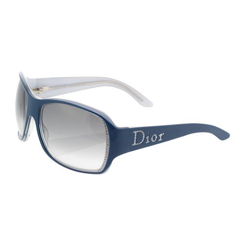 Dior Strass 2 Rectangular Sunglasses
