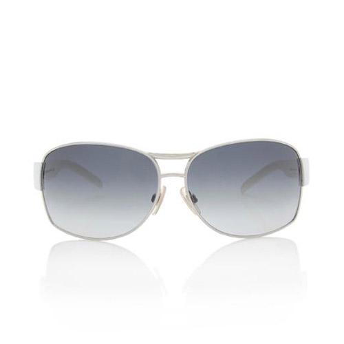 Dolce & Gabbana Embellished Logo Sunglasses - FINAL SALE