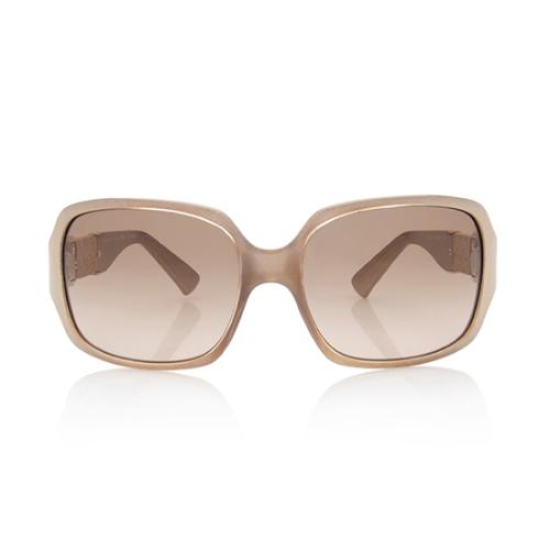 Fendi Braided Leather Sunglasses