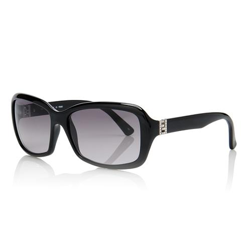 Fendi Crystal Logo Sunglasses
