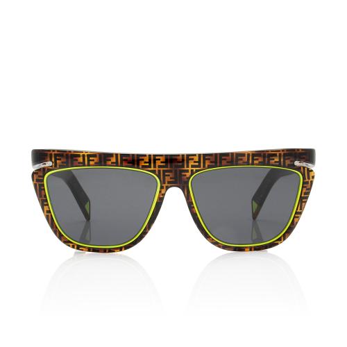Fendi FF Neon Square Sunglasses