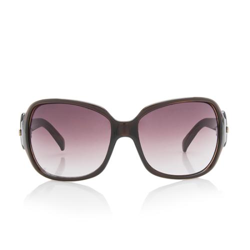 Fendi Rectangle B Buckle Sunglasses
