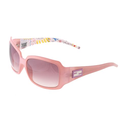 Fendi Rectangle Scribble Sunglasses