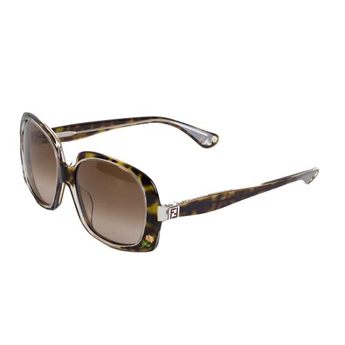 Fendi Rose-Detailed Sunglasses