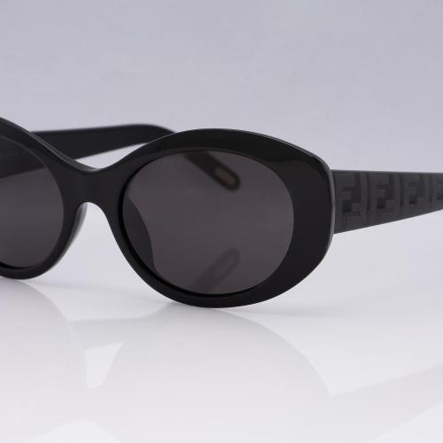 Fendi Zucca Round Sunglasses