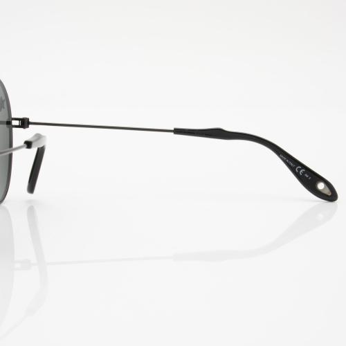 Givenchy Mirrored Star Aviator Sunglasses