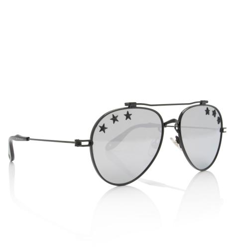 Givenchy Mirrored Star Aviator Sunglasses