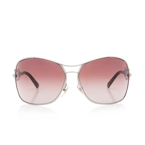 Gucci Aviator Chain Link Sunglasses