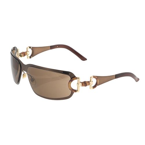 Gucci Bamboo Horsebit Sunglasses