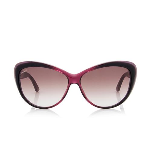 Gucci Cat Eye Fade Sunglasses
