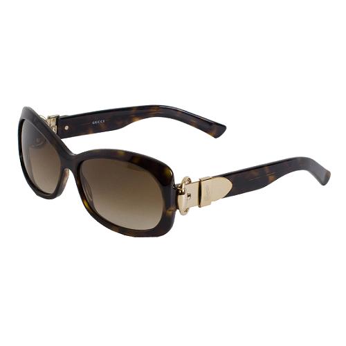 Gucci Horsebit Buckle Rectangle Sunglasses