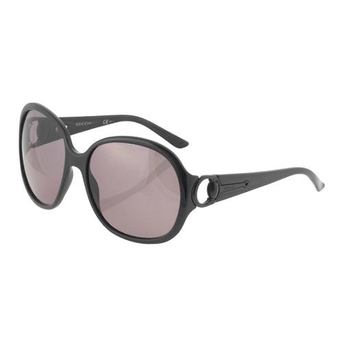 Gucci Oversized Horsebit Arm Sunglasses