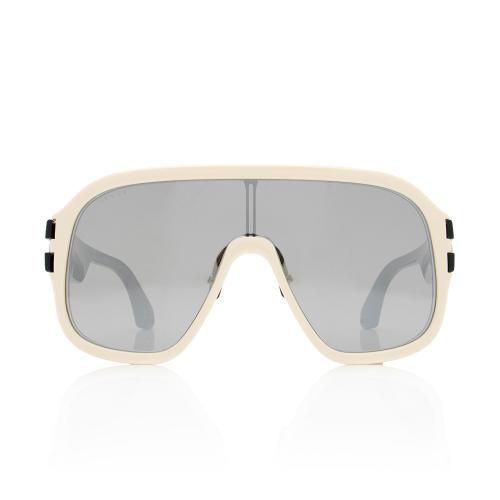 Gucci Oversized Shield Sunglasses