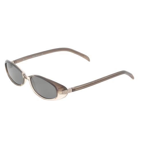 Gucci Plastic Oval Sunglasses