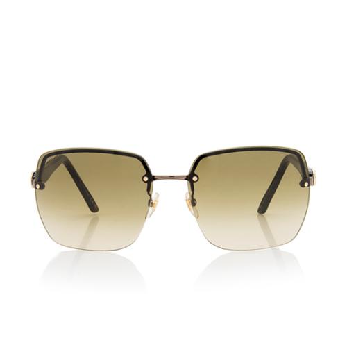 Gucci Rimless GG Sunglasses 