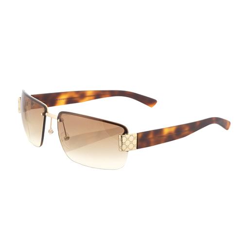 Gucci Rimless Rectangle Sunglasses