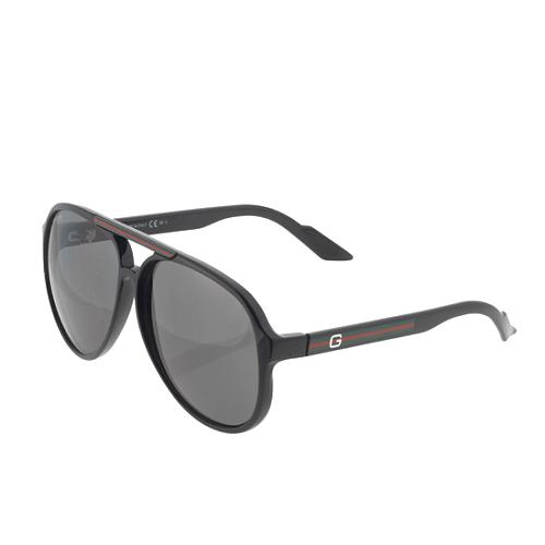 Gucci Web Aviator Sunglasses