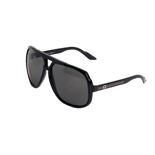 Gucci Web Aviator Sunglasses