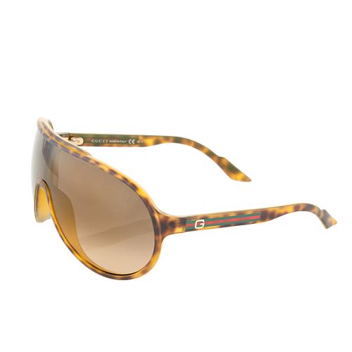 Gucci Web Shield Sunglasses
