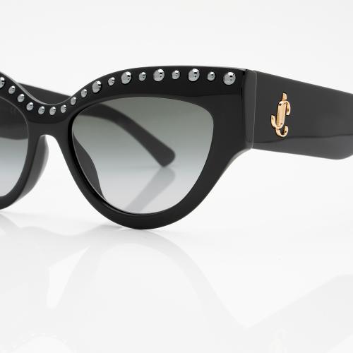 Jimmy Choo Studded Sonja Cat Eye Sunglasses