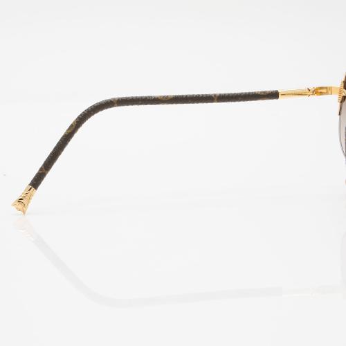 Louis Vuitton Monogram Canvas Viola Pilote Petite Sunglasses