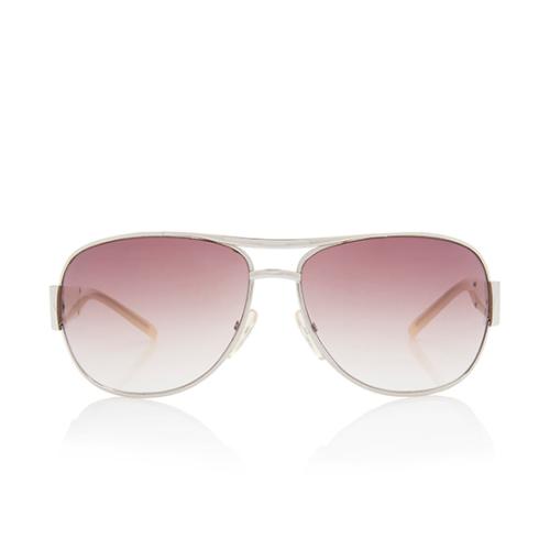 Marc Jacobs Plaque Aviator Sunglasses
