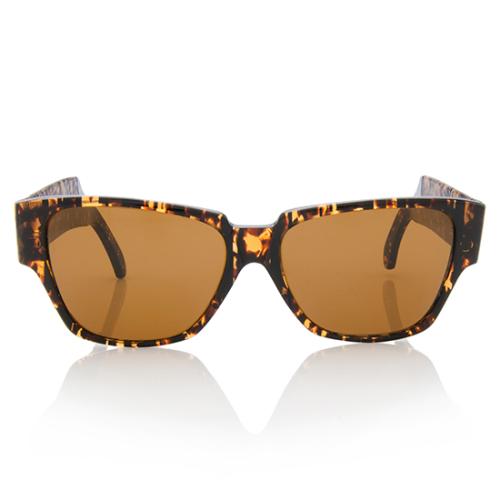 Moschino by Persol Vintage Wayfarer Comb Sunglasses