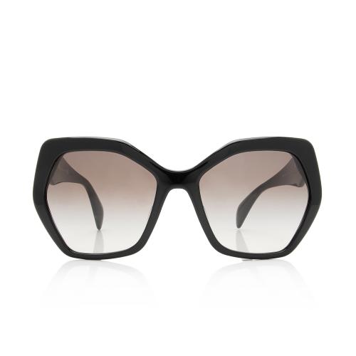 Prada Heritage Oversized Geometric Sunglasses