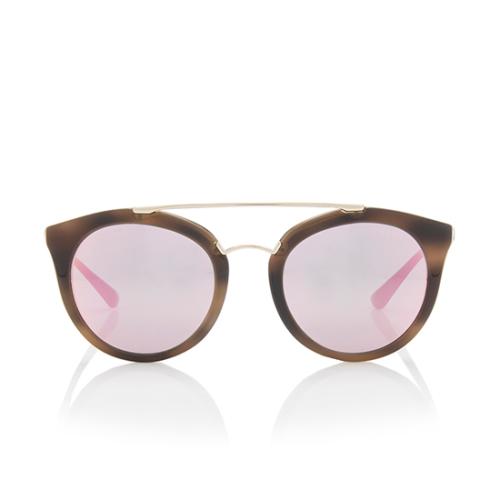 Prada Iridescent Cateye Sunglasses