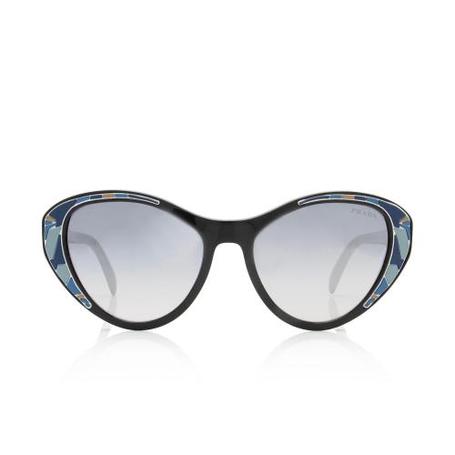 Prada Mosaic Cat Eye Sunglasses