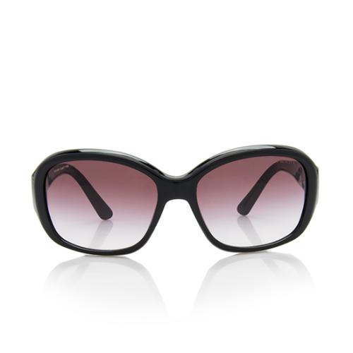 Prada Rectangle Logo Sunglasses