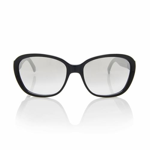 Saint Laurent Mirrored Round Sunglasses