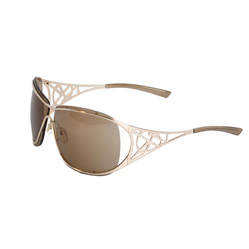 Yves Saint Laurent Crystal Shield Sunglasses