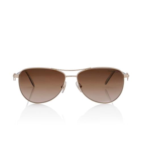 Tiffany & Co. Bow Aviator Sunglasses