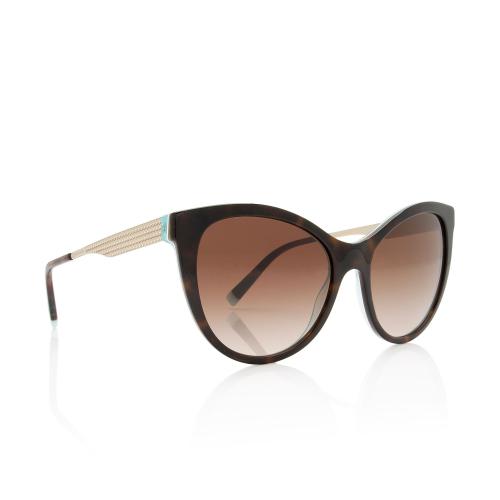 Tiffany & Co. Metal Cat Eye Sunglasses