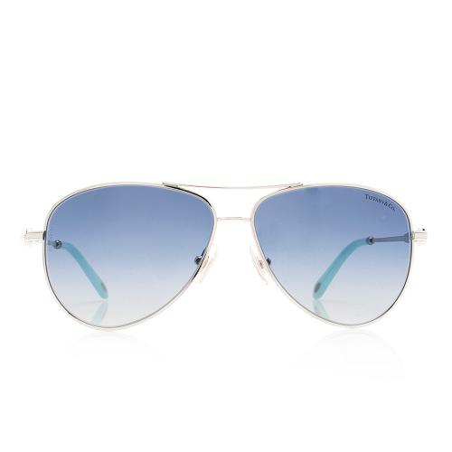 Tiffany & Co. Pearl Aviator Sunglasses