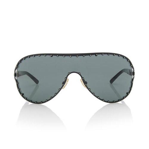 Valentino Crystal Shield Sunglasses