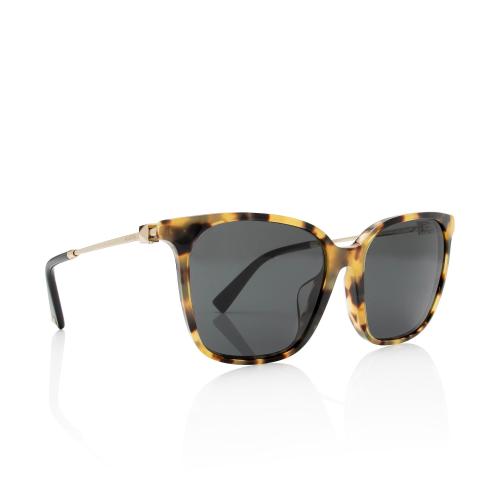 Valentino Roman Stud Square Sunglasses