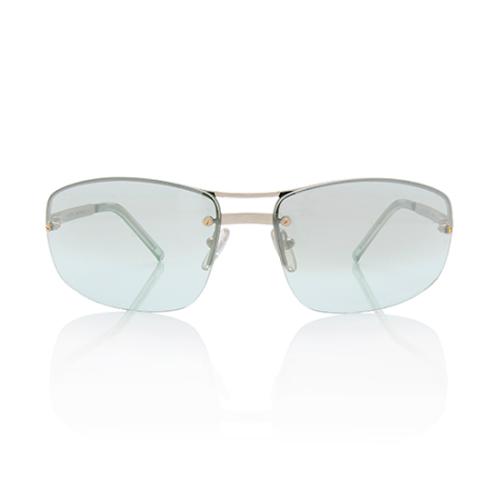 Valentino Vintage Square Aviator Sunglasses