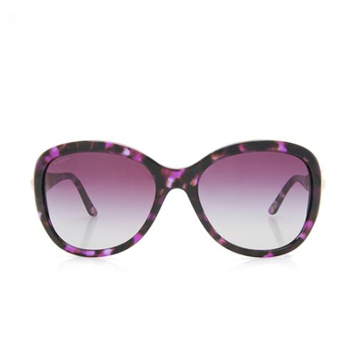 Versace Butterfly Crystal Medusa Sunglasses 